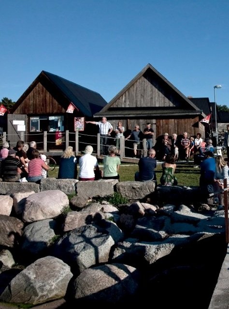 Besökare på Hamnens dag
