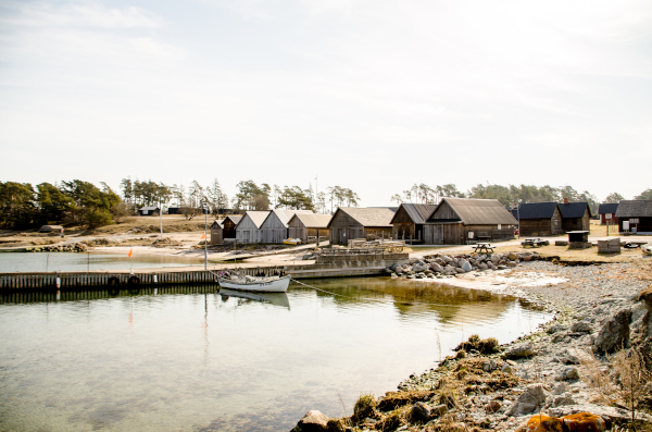 Vy över Djupviks Hamn